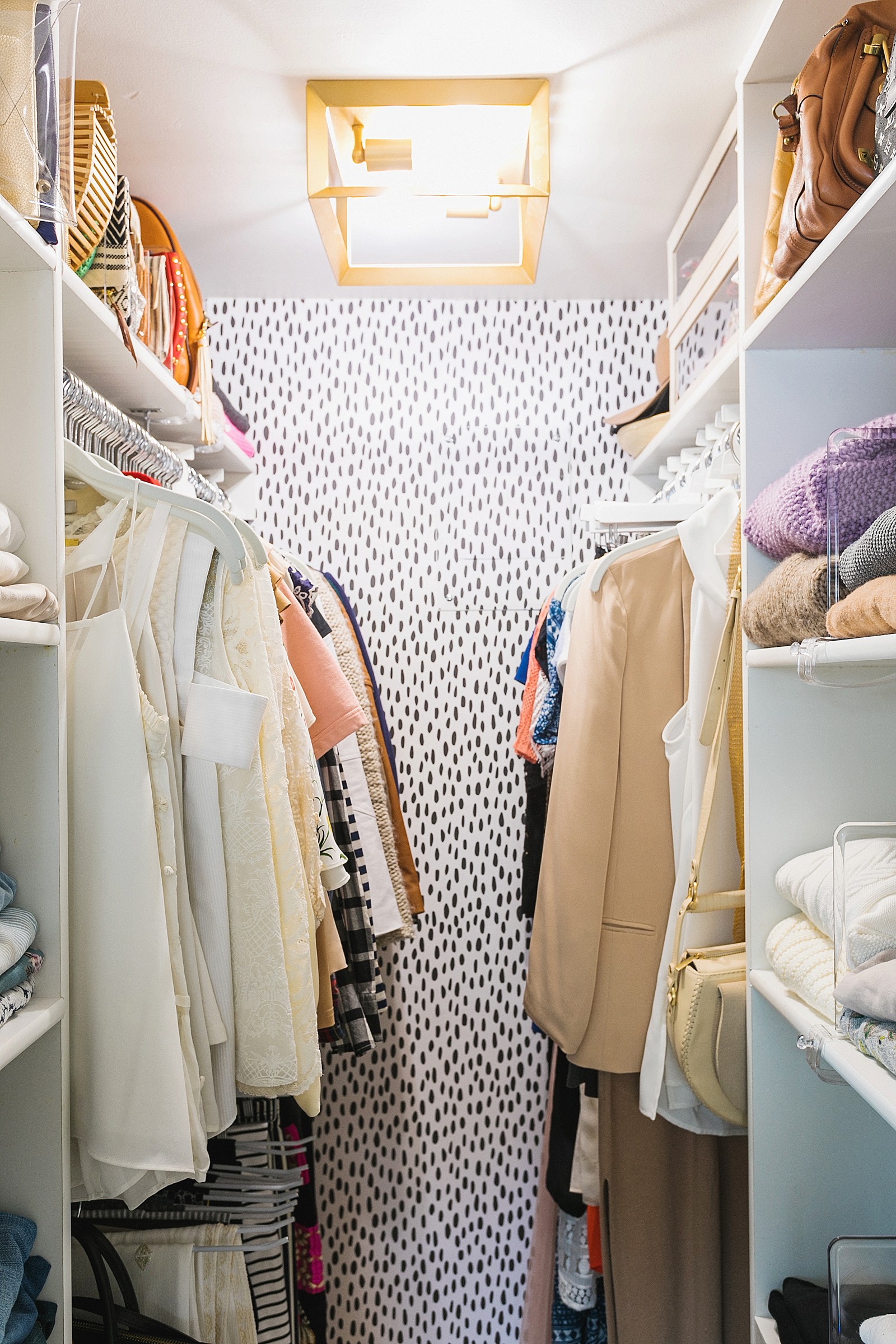 Closet Makeover + Organization Tips for an Efficient Tiny ...
