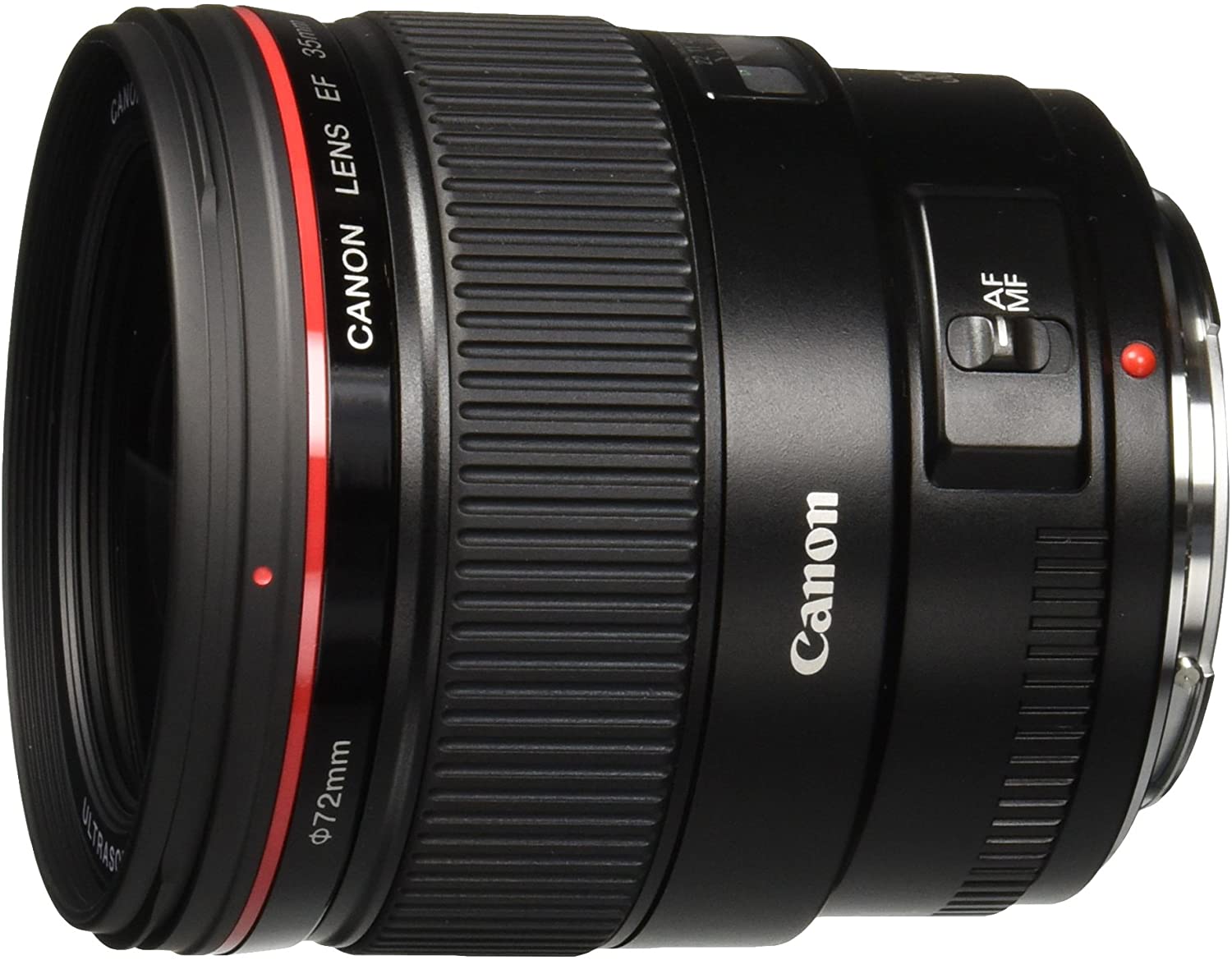 Canon EF 35mm f/1.4L USM Wide Angle Lens for Canon SLR Cameras - White Box (New) (Bulk Packaging)