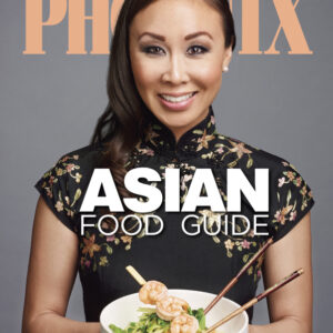 phoenix magazine asian food guide Diana Elizabeth photographer and blogger on cover