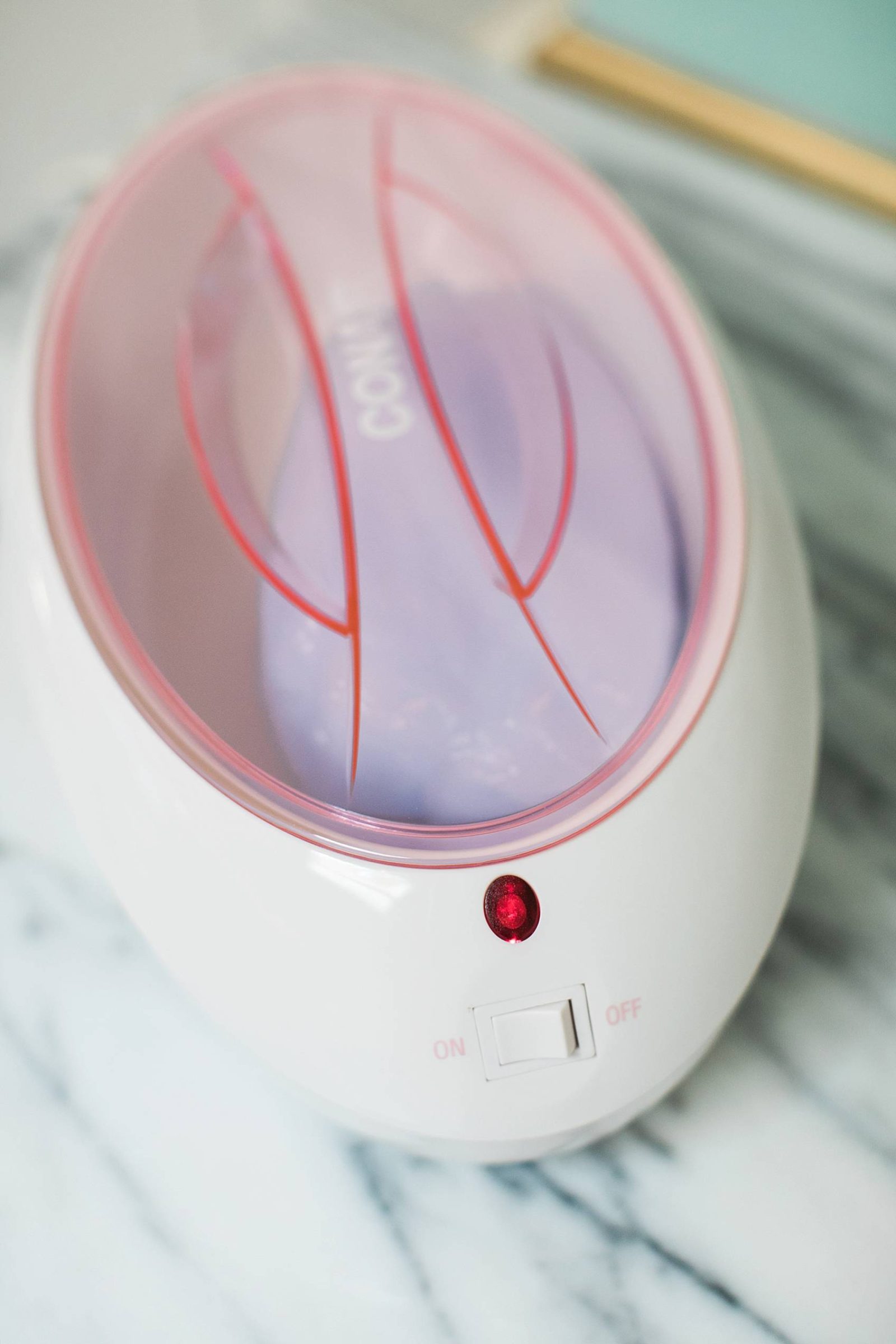 At home paraffin wax bath Diana Elizabeth