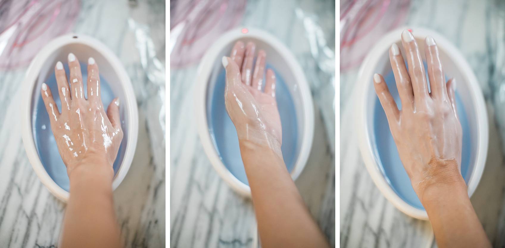 conair paraffin wax bath - a how to and before after photos