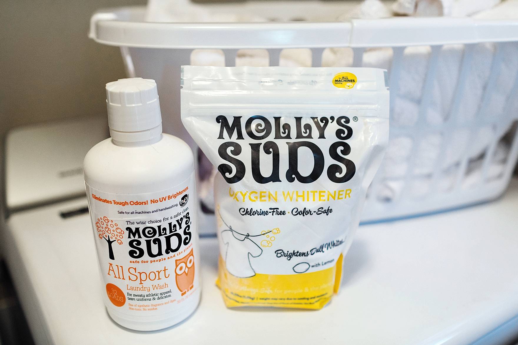 Molly’s Suds: All Sport Laundry Wash, Oxygen Whitener