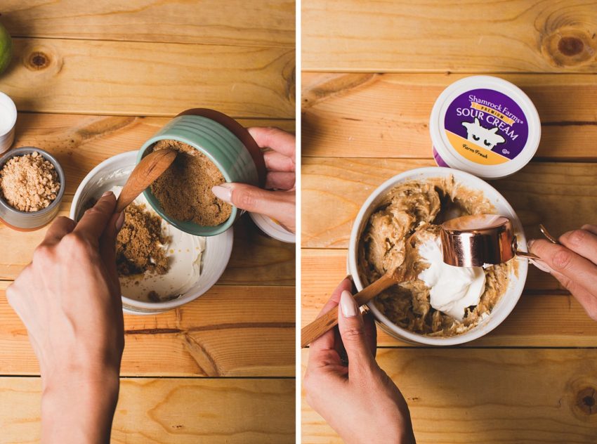 Toffee Chip Fruit Dip Diana Elizabeth