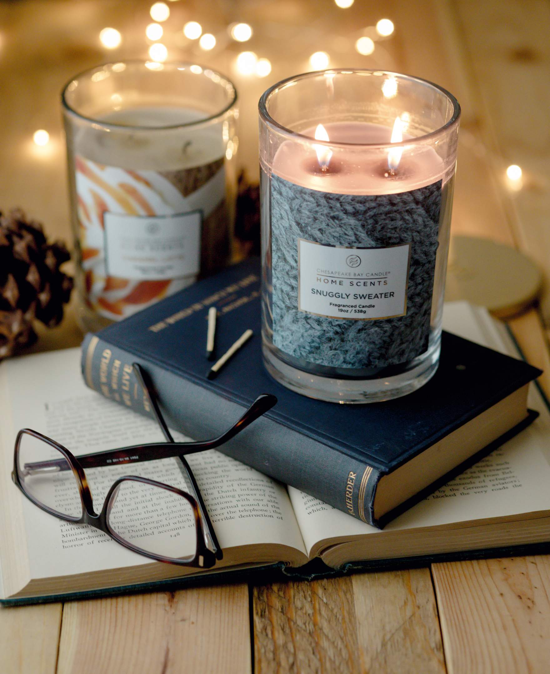 Chesapeake bay candles holiday winter scents $10 and burns for 80 hours