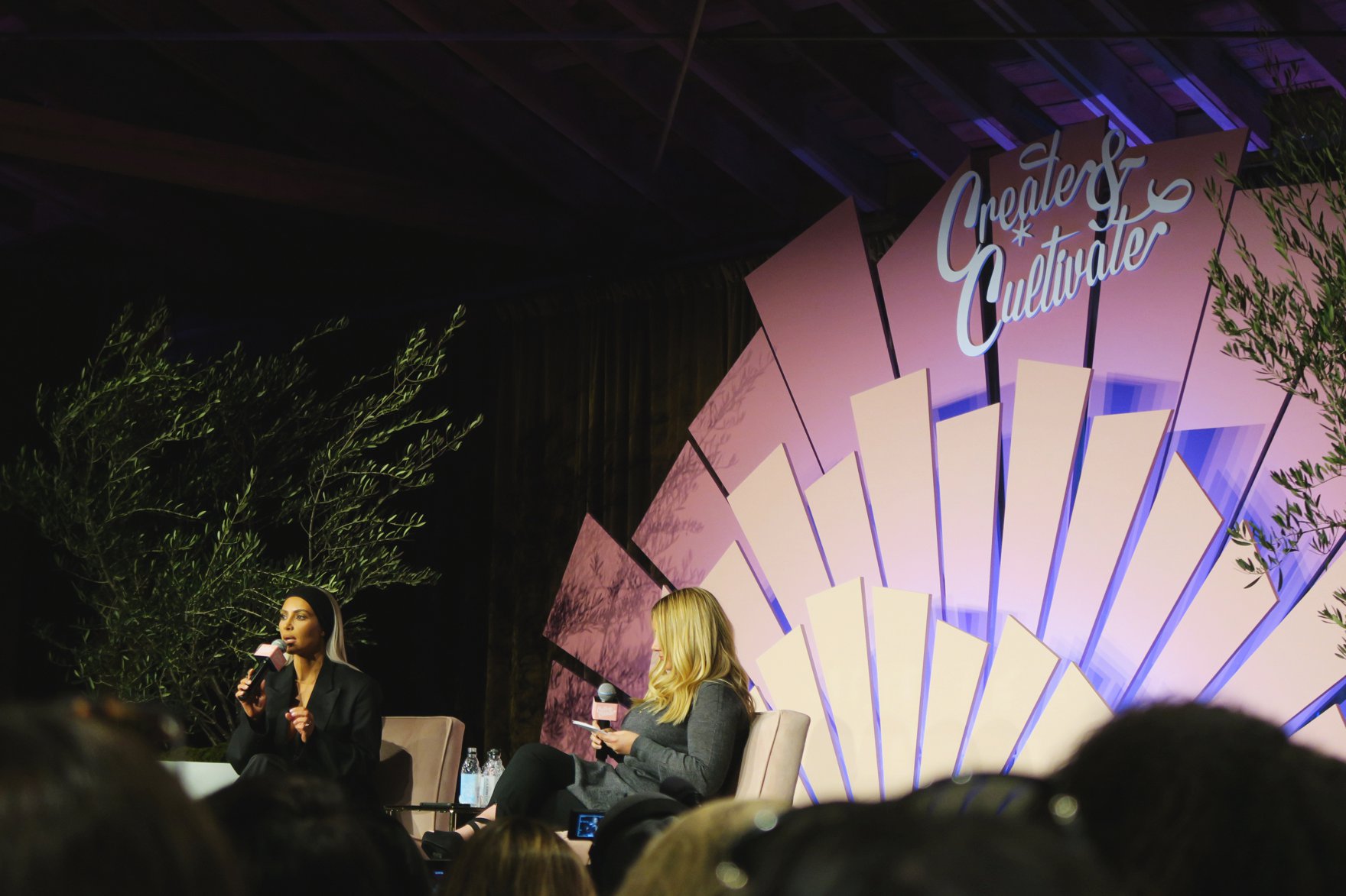 create and cultivate Los Angeles conference Kim kardashian west interview