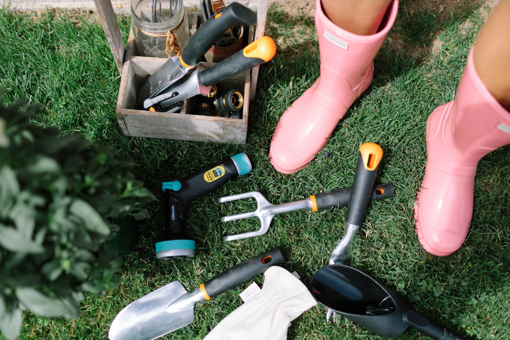 new garden tools from Fiskars and gilmour