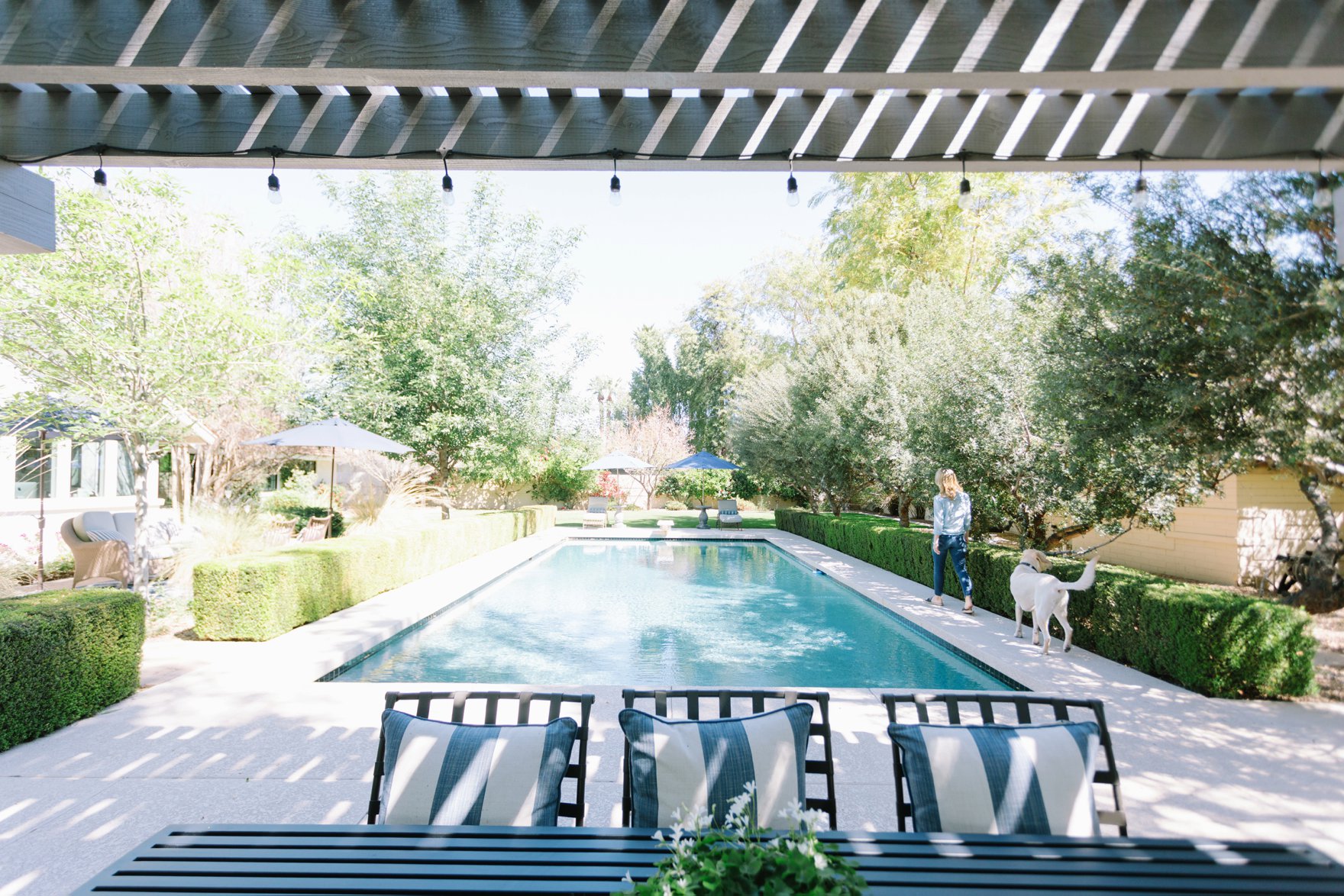 Central Phoenix arizona house tour To Have to Host Lory Parson backyard pool