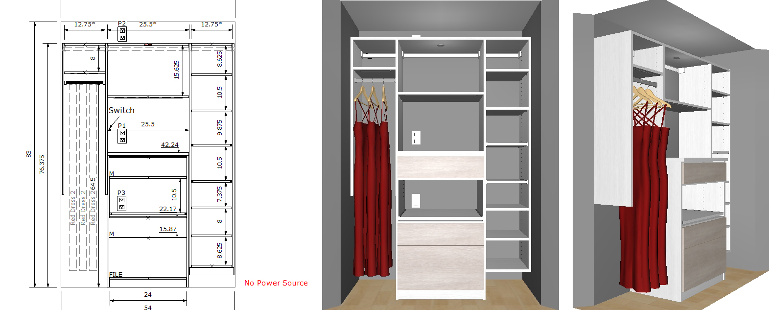 customized storage solution by California Closets, blogger photographer home office before, solutions to organization!