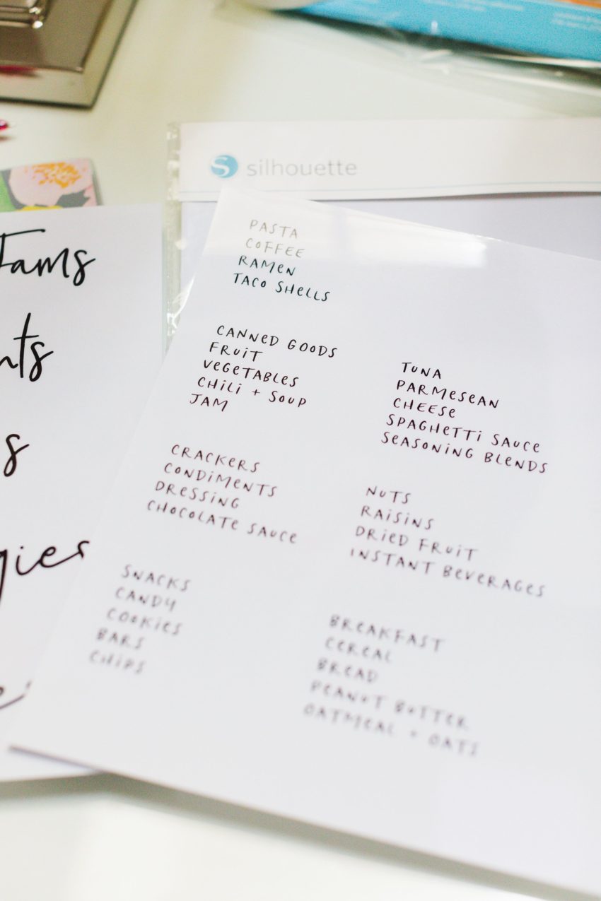 Make your own refrigerator pantry labels for organization a how to guide printing these on clear labels