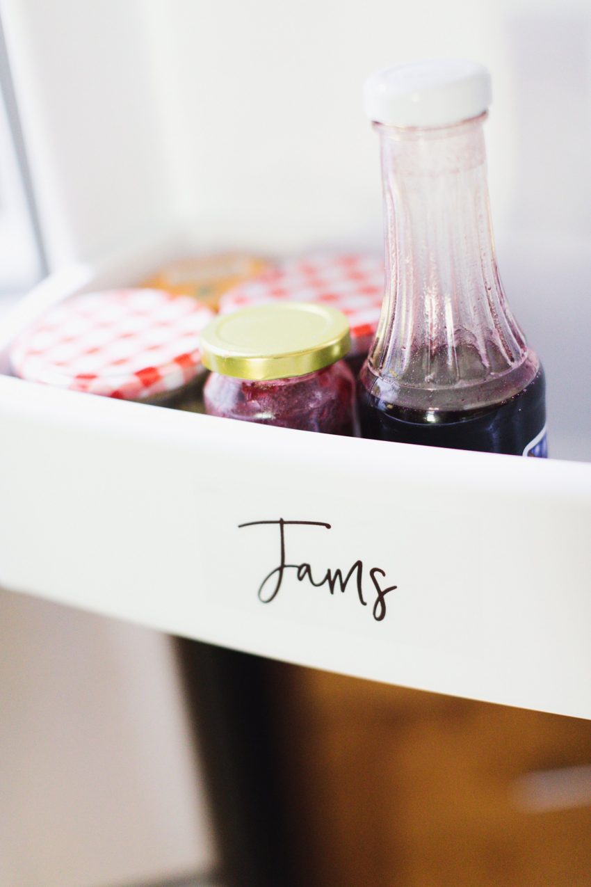 Make your own refrigerator pantry labels for organization a how to guide printing these on clear labels