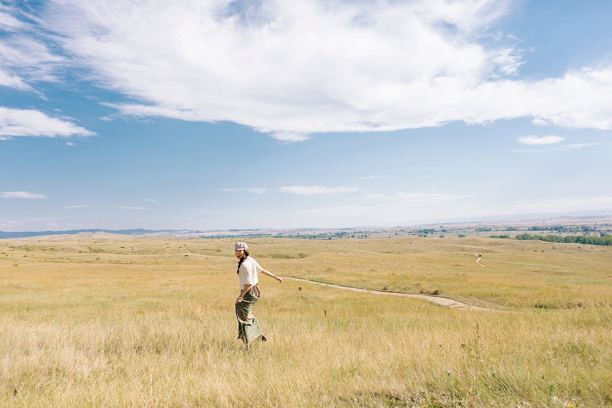 montana in fields Little Bighorn battlefield