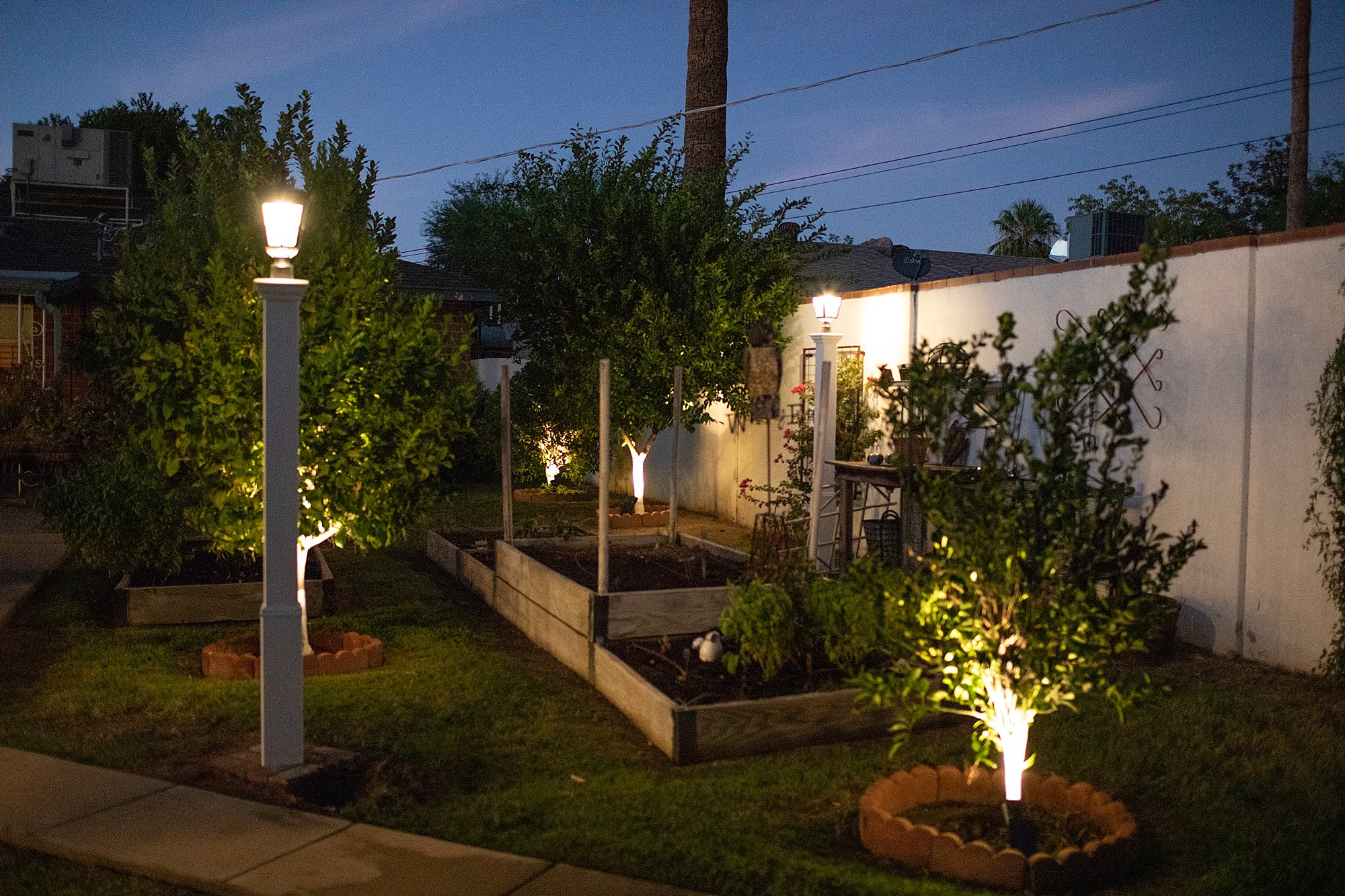 solar lights warm LED in the garden review bought from Amazon!