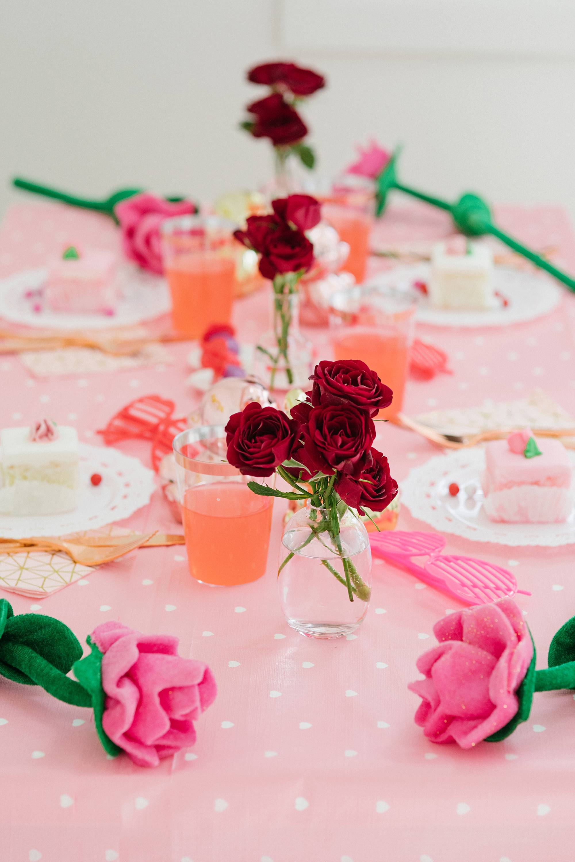 the 99 cents store Valentine's Day galentine's day decor from the 99 cents only store - a party on a budget cute girly and fun! #valentinesday #galentinesday