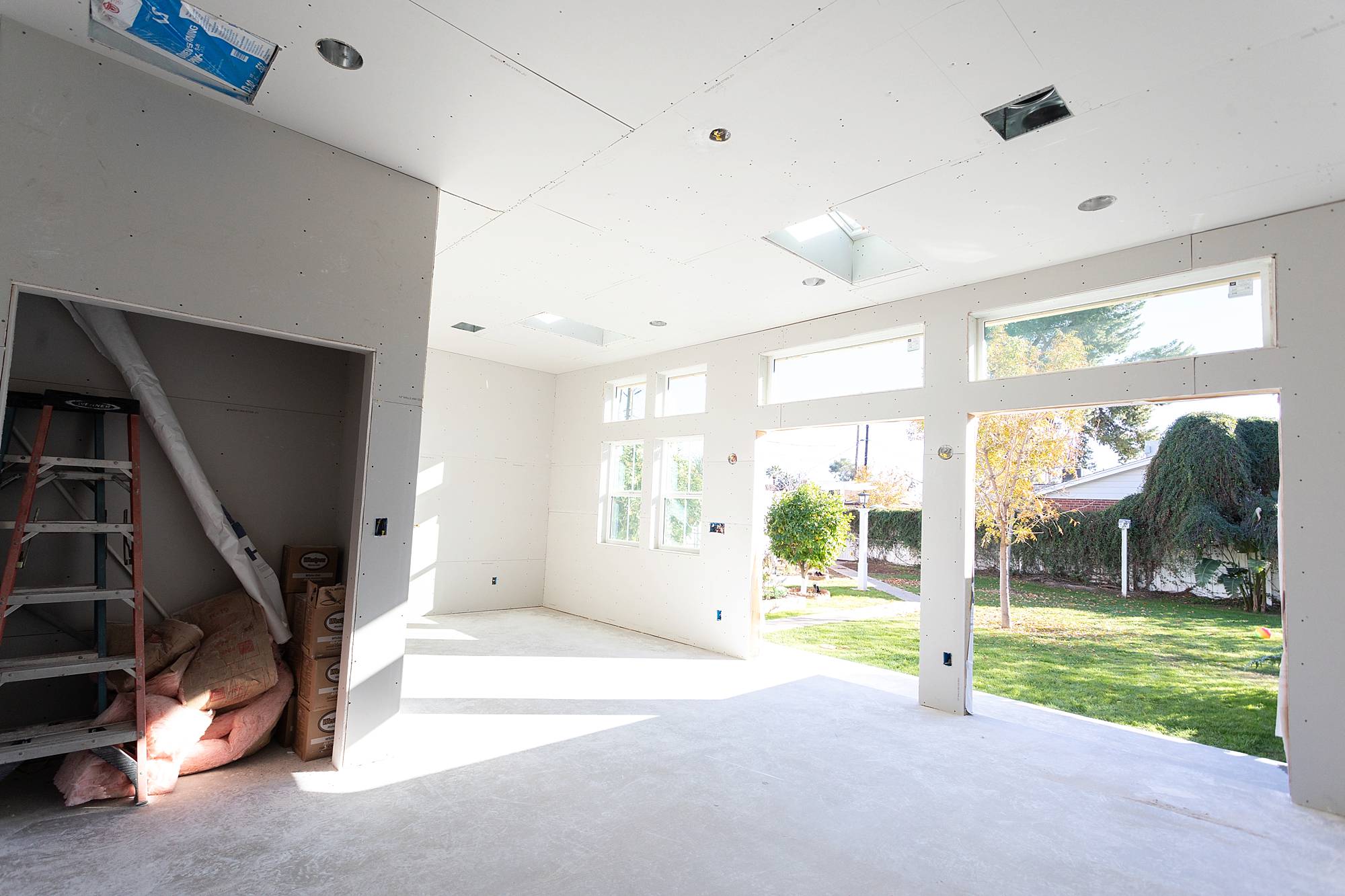 drywall up for Phoenix home expansion general contractor scottsdale arizona 