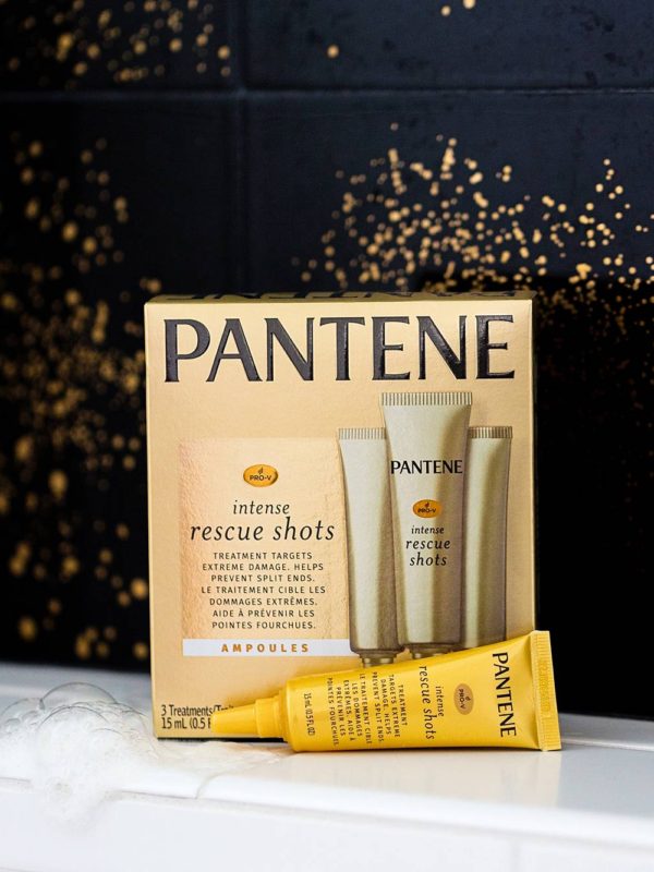 Pantene has new Intense Rescue Shots for great hair only takes 30 seconds!