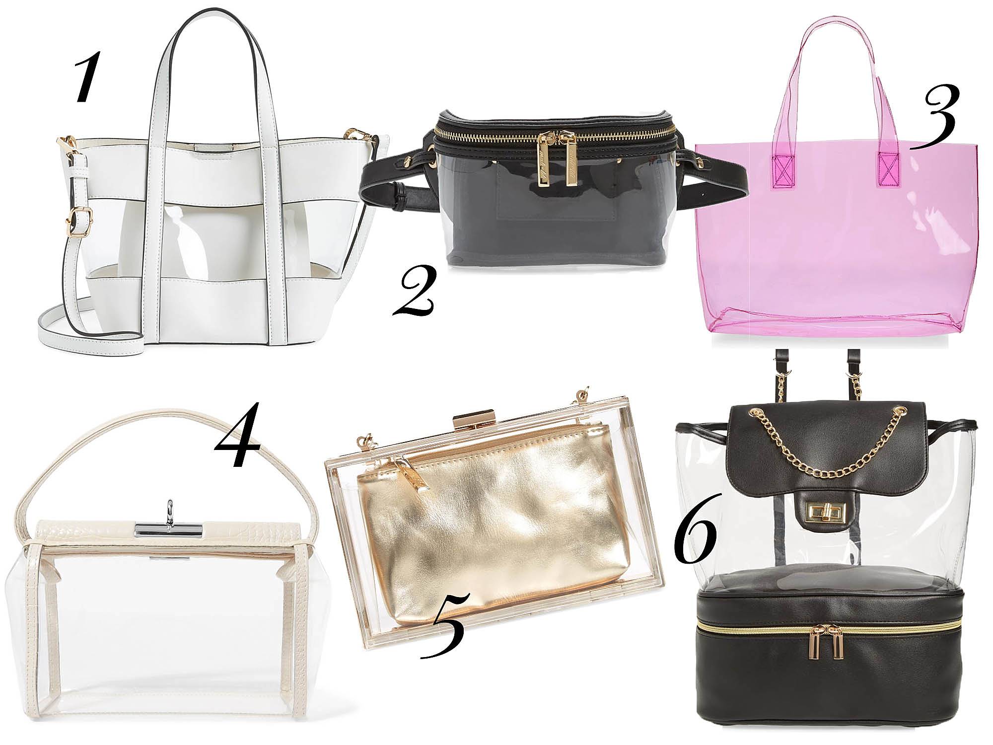 Clear Purse + Handbag Trend - Diana Elizabeth