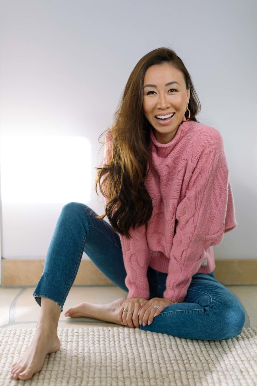 odd Molly pink sweater sustainable