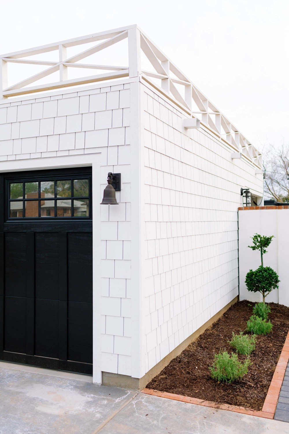 Flat Roof Garage Design Idea and OpenAir Garage Diana Elizabeth