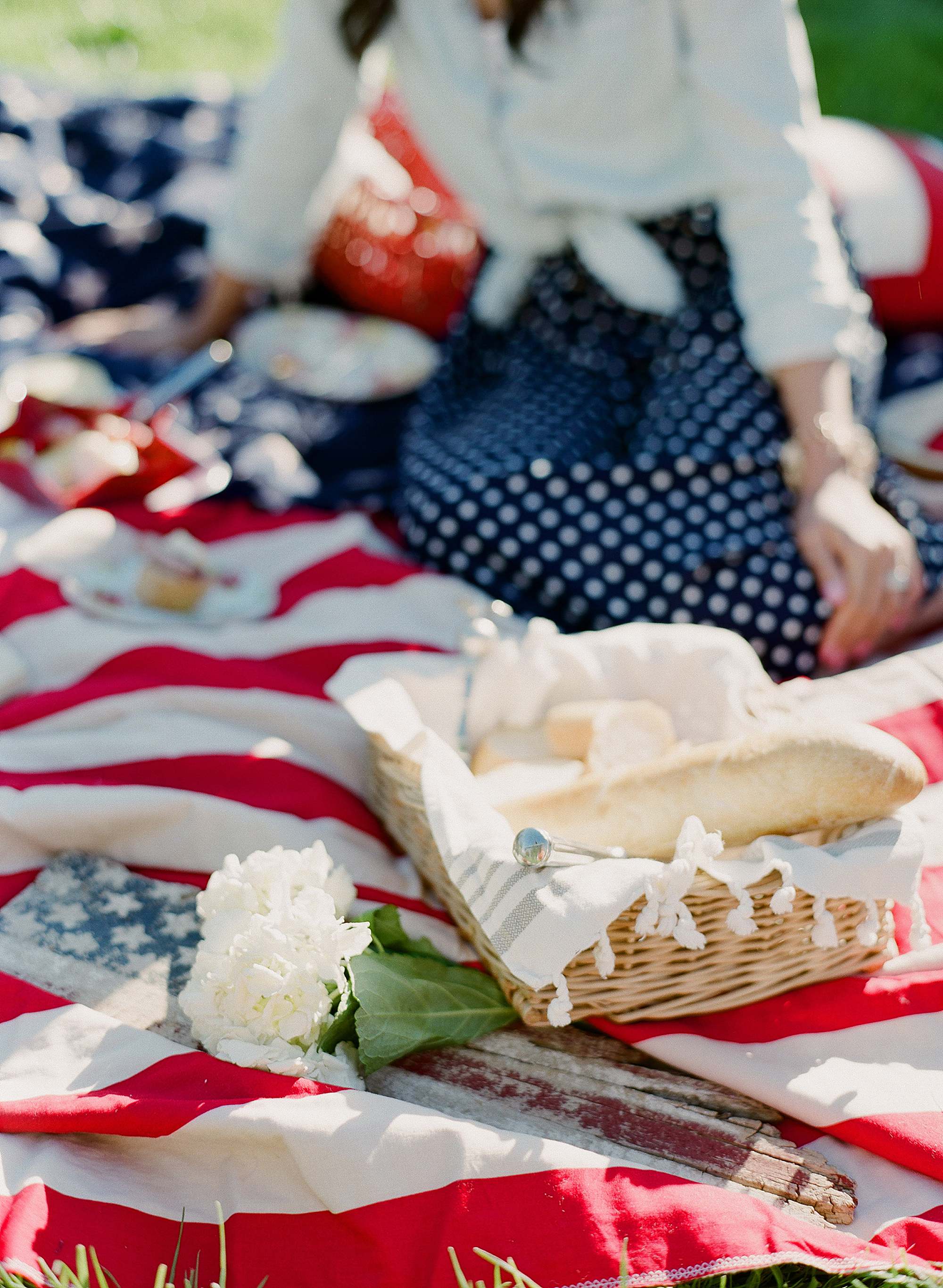 Fourth of July Memorial Day weekend presidents day Veterans Day themed picnic patriot picnic home decor tables cape - American flag blanket stars and stripes