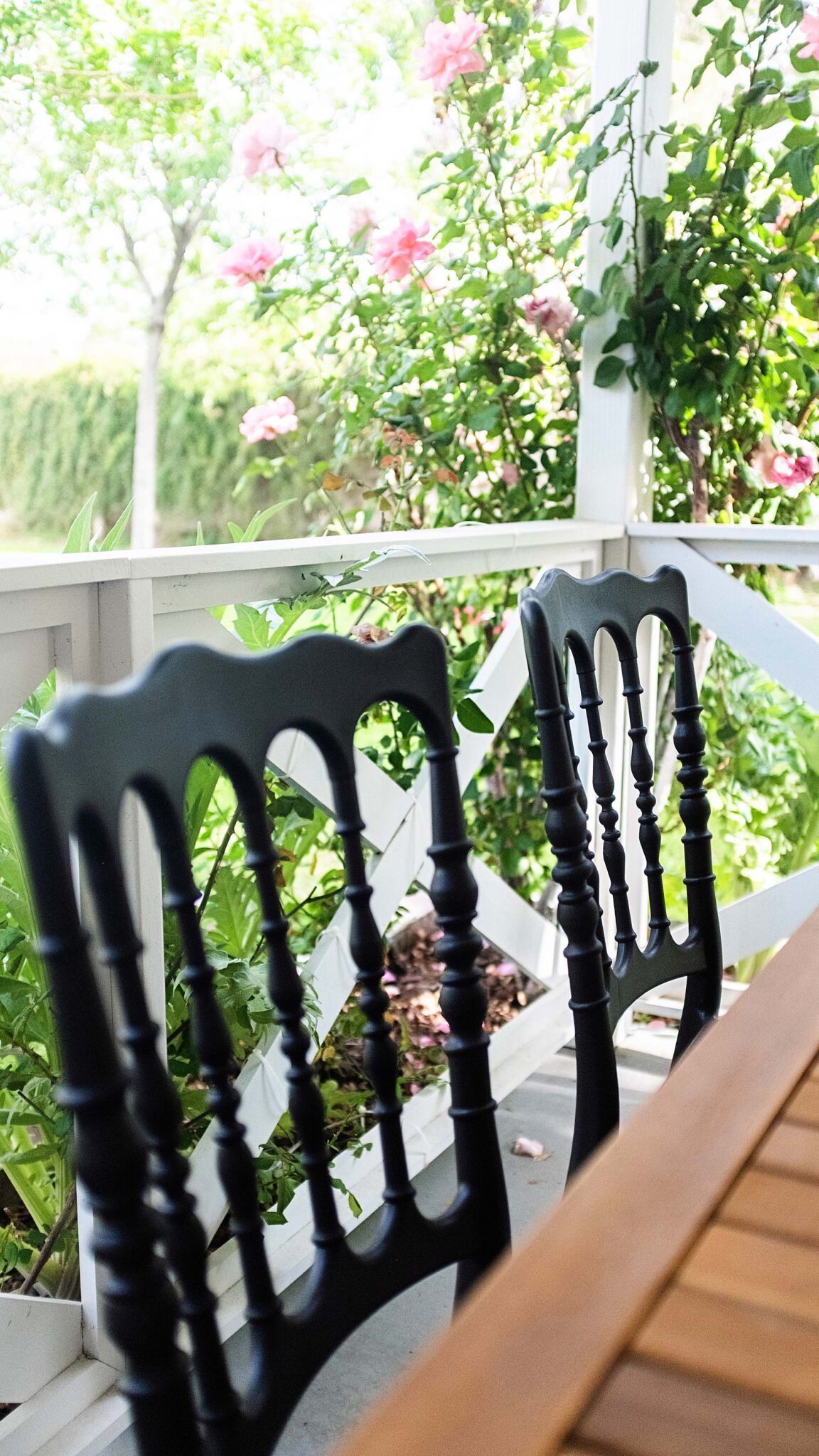 English Garden Patio Furniture Grandmillennial Style Diana Elizabeth