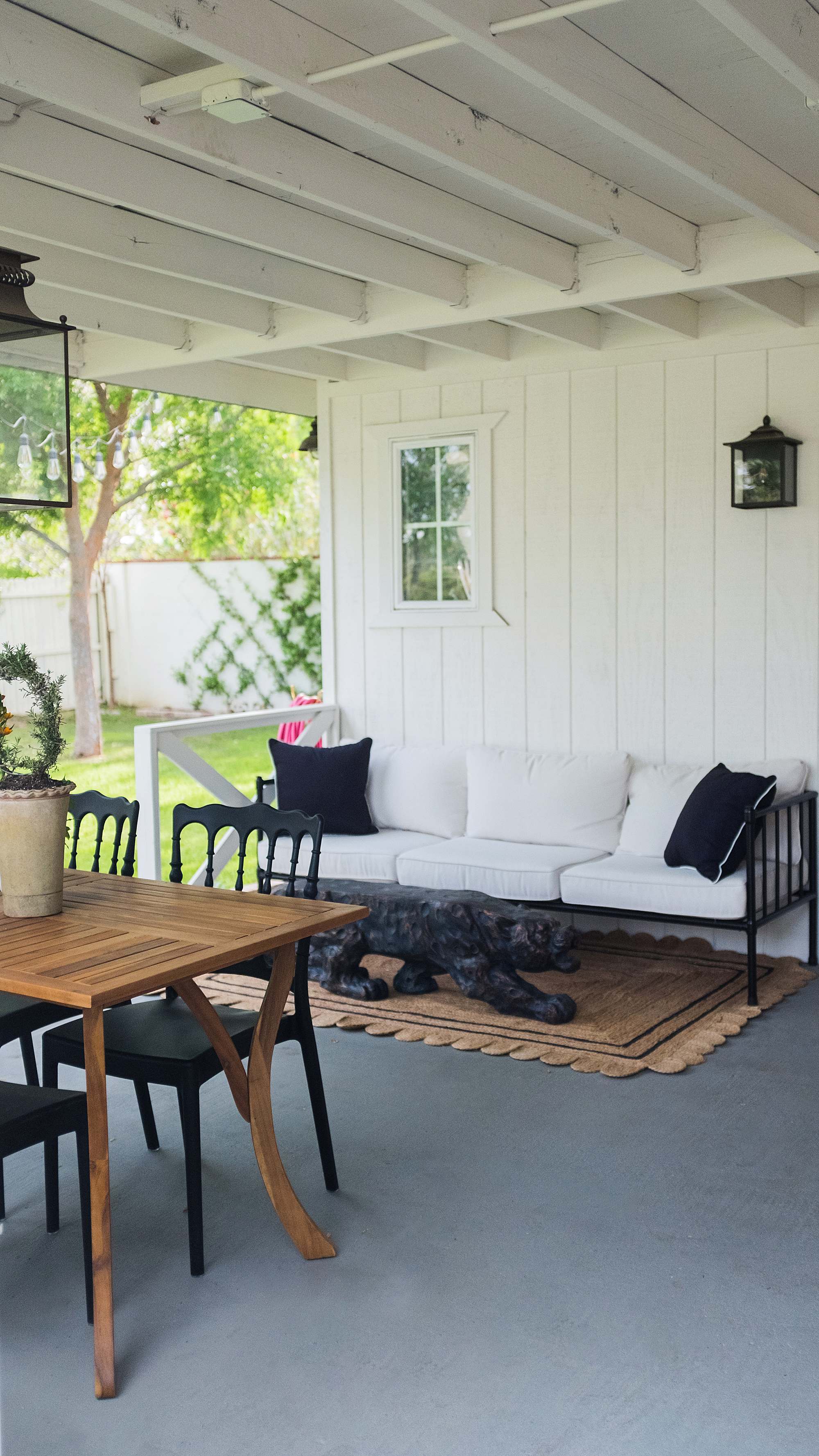 Target fernhill patio furniture set Hermosa Rectangular Acacia Wood Dining Table -Teak Finish - Christopher Knight Home