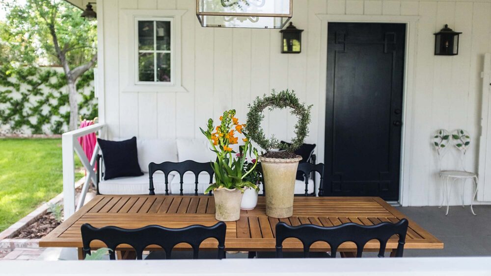 English Garden Patio Furniture Grandmillennial Style Diana