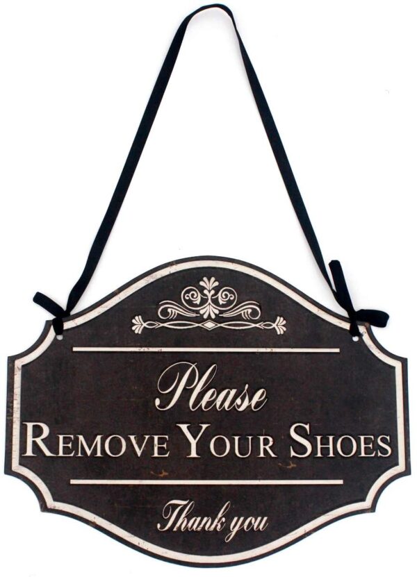 Shoes off Home How to ask Guests to remove Shoes Diana Elizabeth