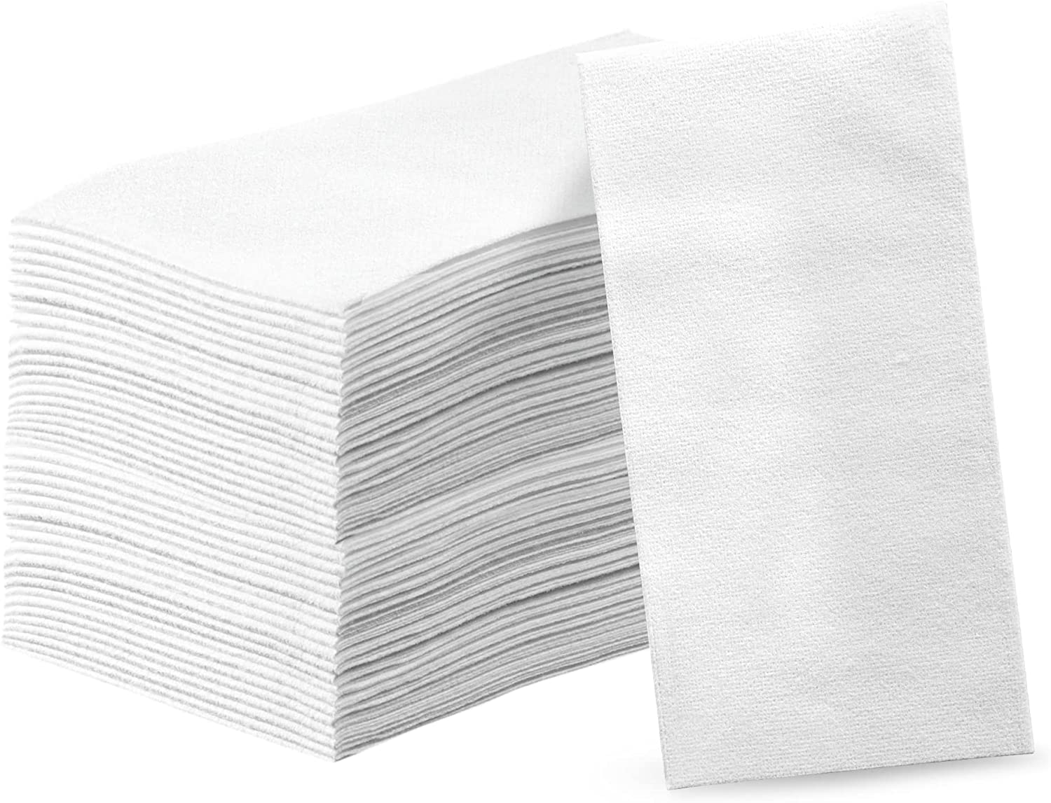 amazon white soft disposable guest towels restaurants