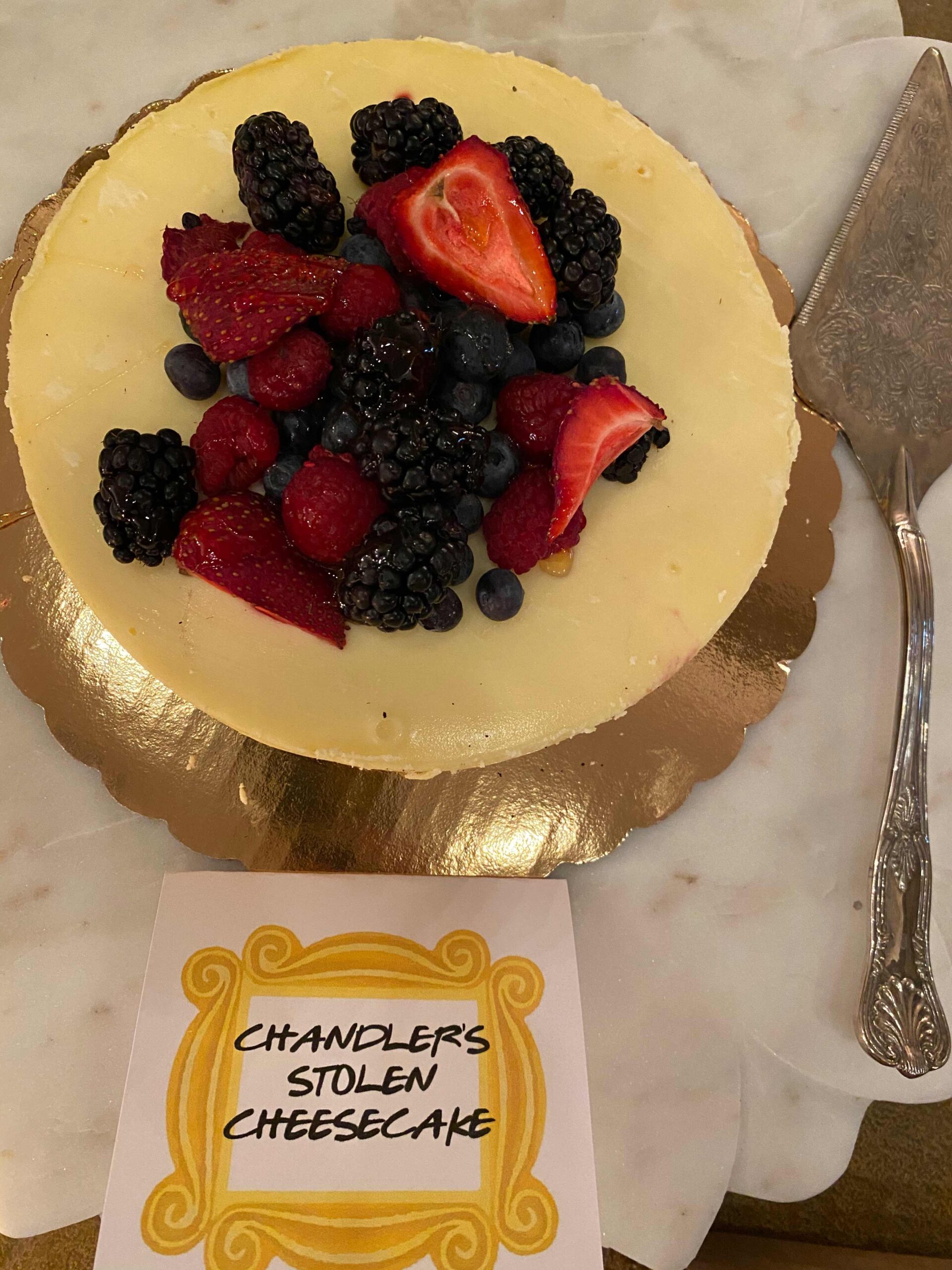 IMG 1662 friends party chandlers stolen cheesecake Diana Elizabeth Blog