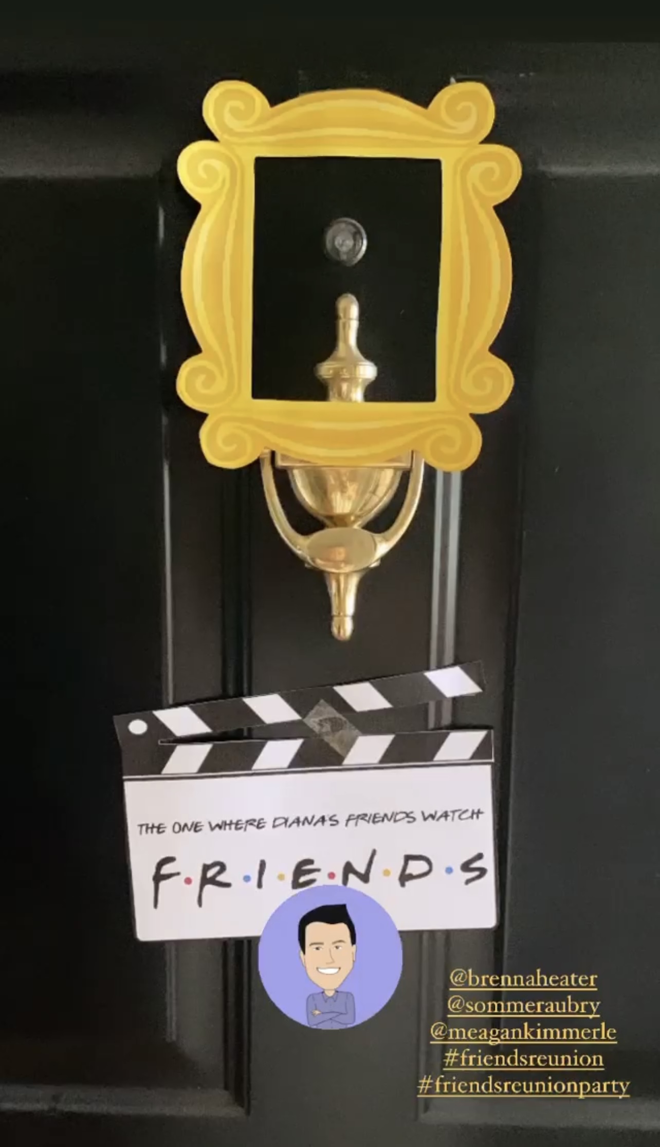 Friends television theme party