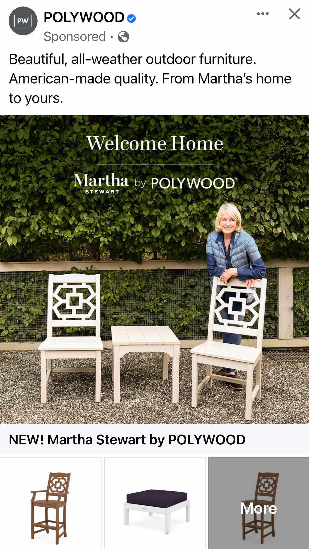 Martha stewart polywood durable outdoor plastic furniture outdoors durable