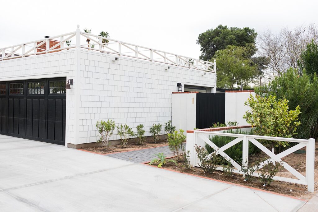 open air garage ideas flat roof garage before after - how to transition from farmhouse decor to traditional touches