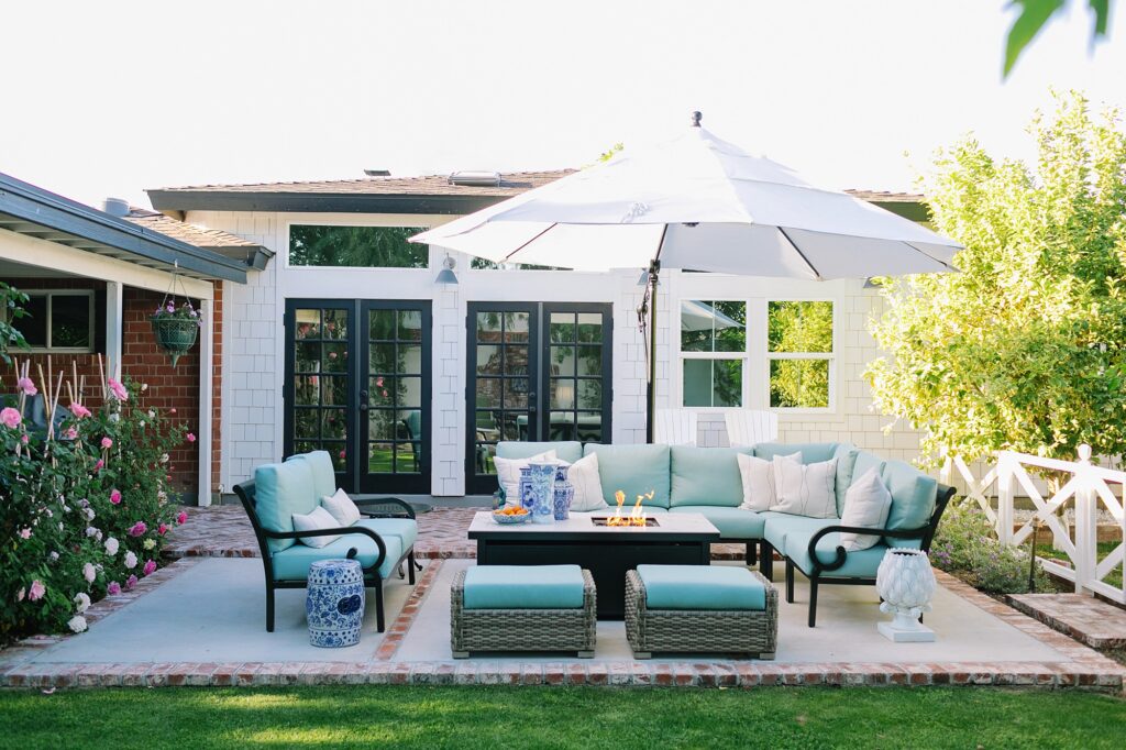 how to bring the indoors outdoors and decorate and style your outdoor patio