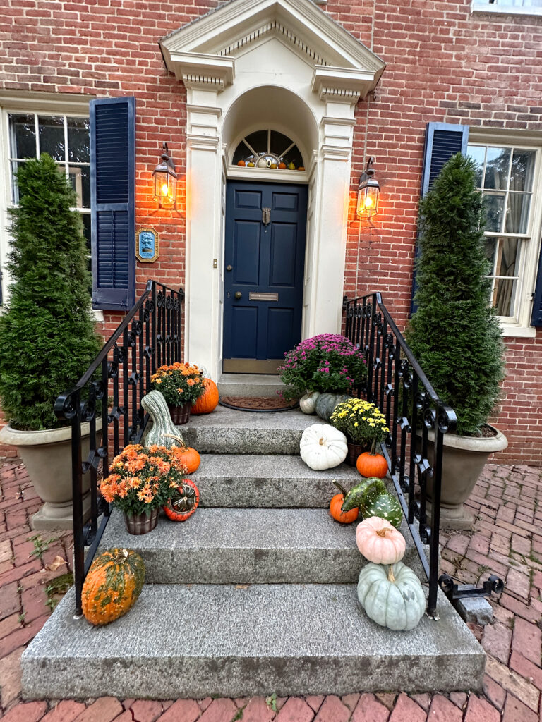 Annapolis maryland historic home tour images decorate for fall halloween