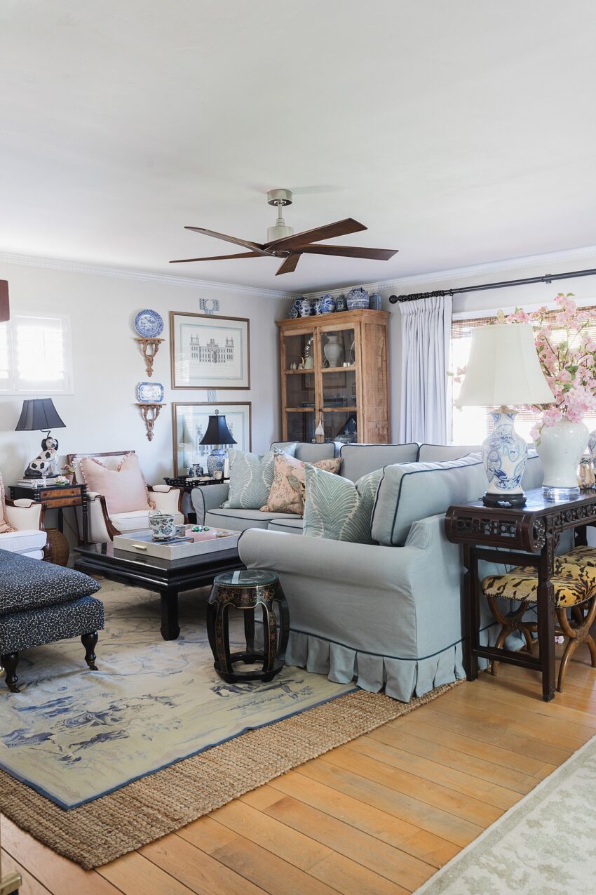 dentil crown molding in ranch style home phoenix Arizona lifestyle home decor blogger Diana Elizabeth Steffen grandmillennial decor