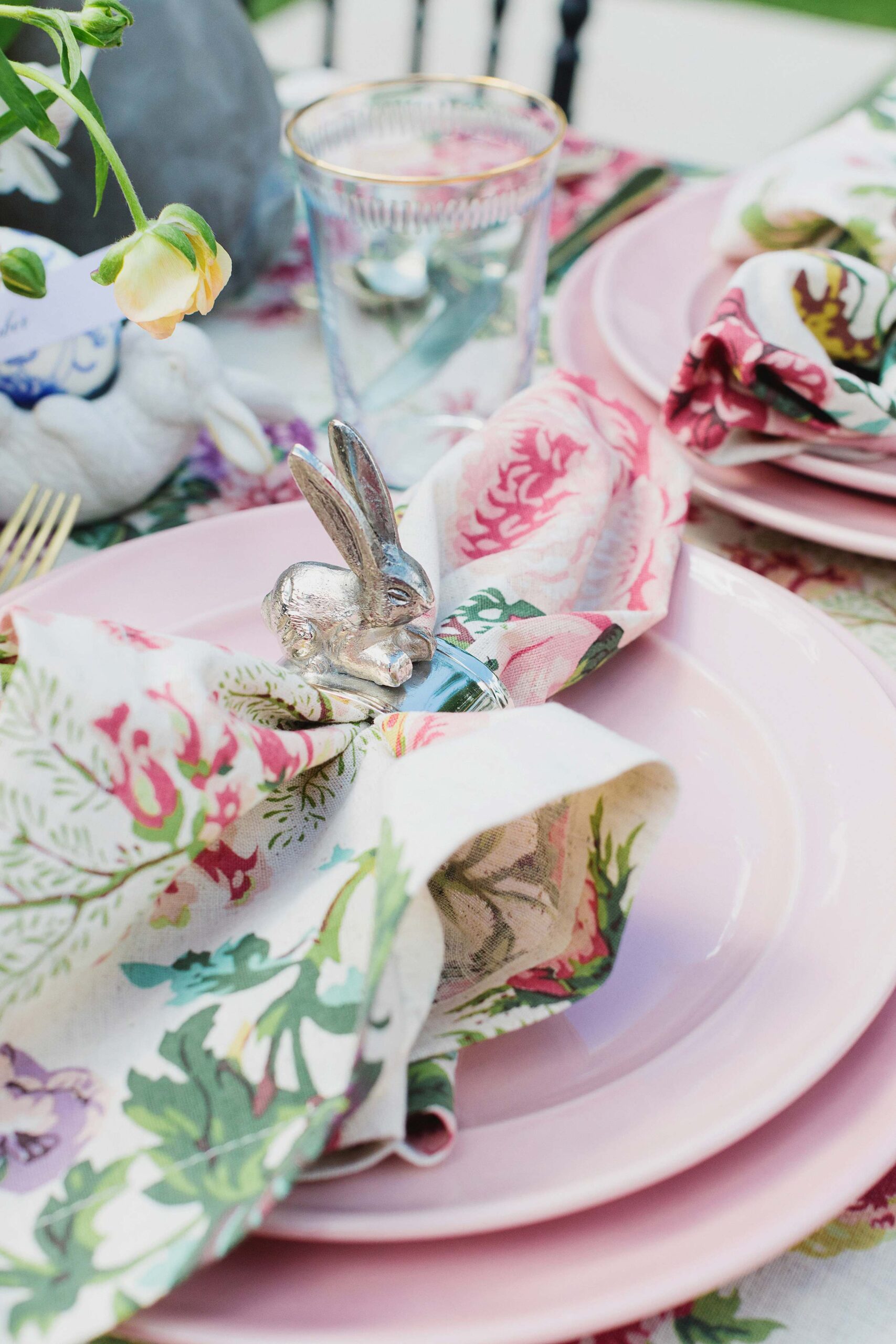 Spring Easter table setting with Pottery Barn – Diana Elizabeth Blog