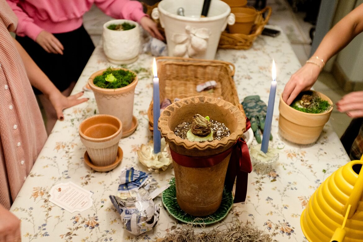 The Prettiest Winter Tradition You’ll Want to Start — A Bulb Planting Party