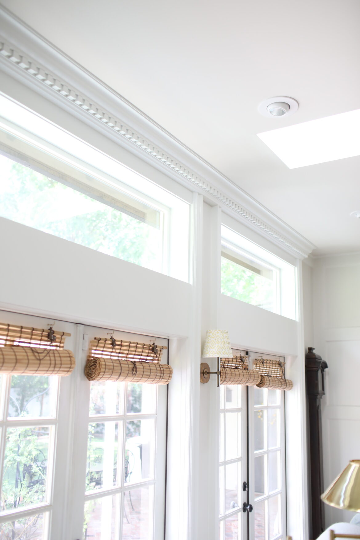 Dentil Crown Casing in the Garden Room is Complete + July 4 Online Sales!